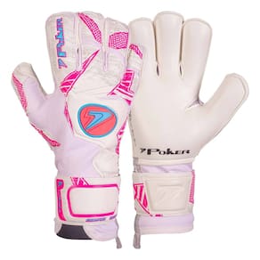 Luva Campo Pro Champion Extended 01034-Brc - Branco/Rosa 10