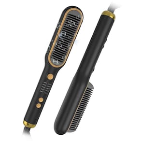 Escova de alisamento de cabelo KINSUTO 200 milhões de íons e 5 configurações de temperatura