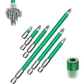 Conjunto de brocas magnéticas 2025 com 6 peças 25-150 mm para bricolage