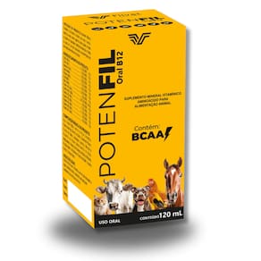 PotenB-12 120ml + Bcaa + Suplemento Deixa Mais Forte