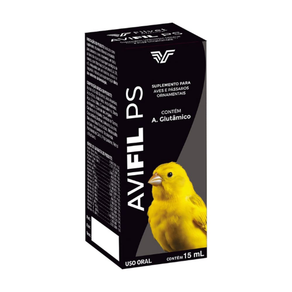 Avifil PS - Tratamento Do Peito Seco + A. Glutâmico 15ml