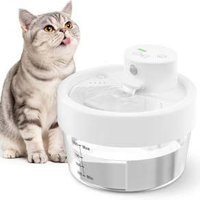 Fonte de água Cat AOZOOM WF07 1L com sensor de movimento branco