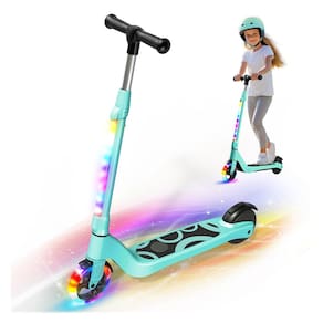 Scooter elétrico LIEAGLE para crianças de 6 a 12 anos, motor de 60 W 8 km/h