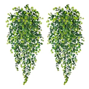 Plantas artificiais suspensas Hrobek Fake Boxwood Greenery 90 cm, 2 unidades