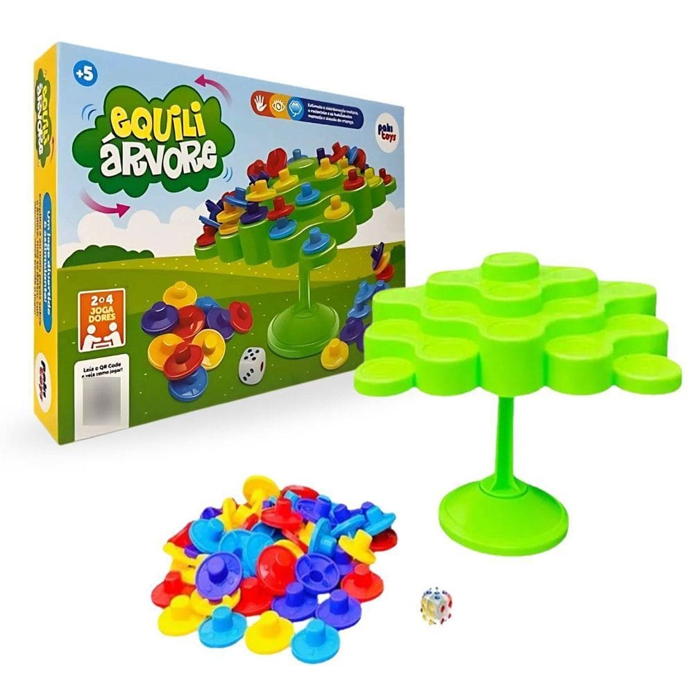 Jogo Equiliárvore Árvore Do Equilíbrio 4026 - Pakitoys