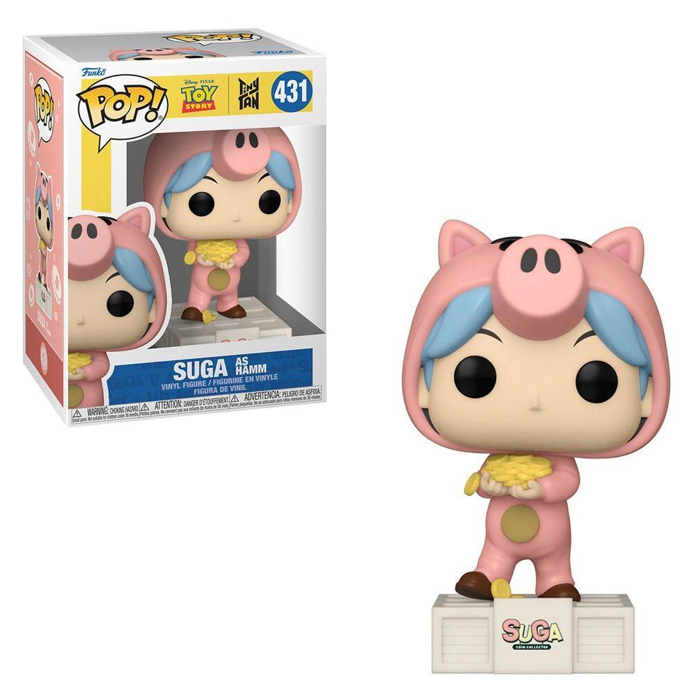 Funko Pop Rocks Toy Story X Bts Suga As Hamm 431