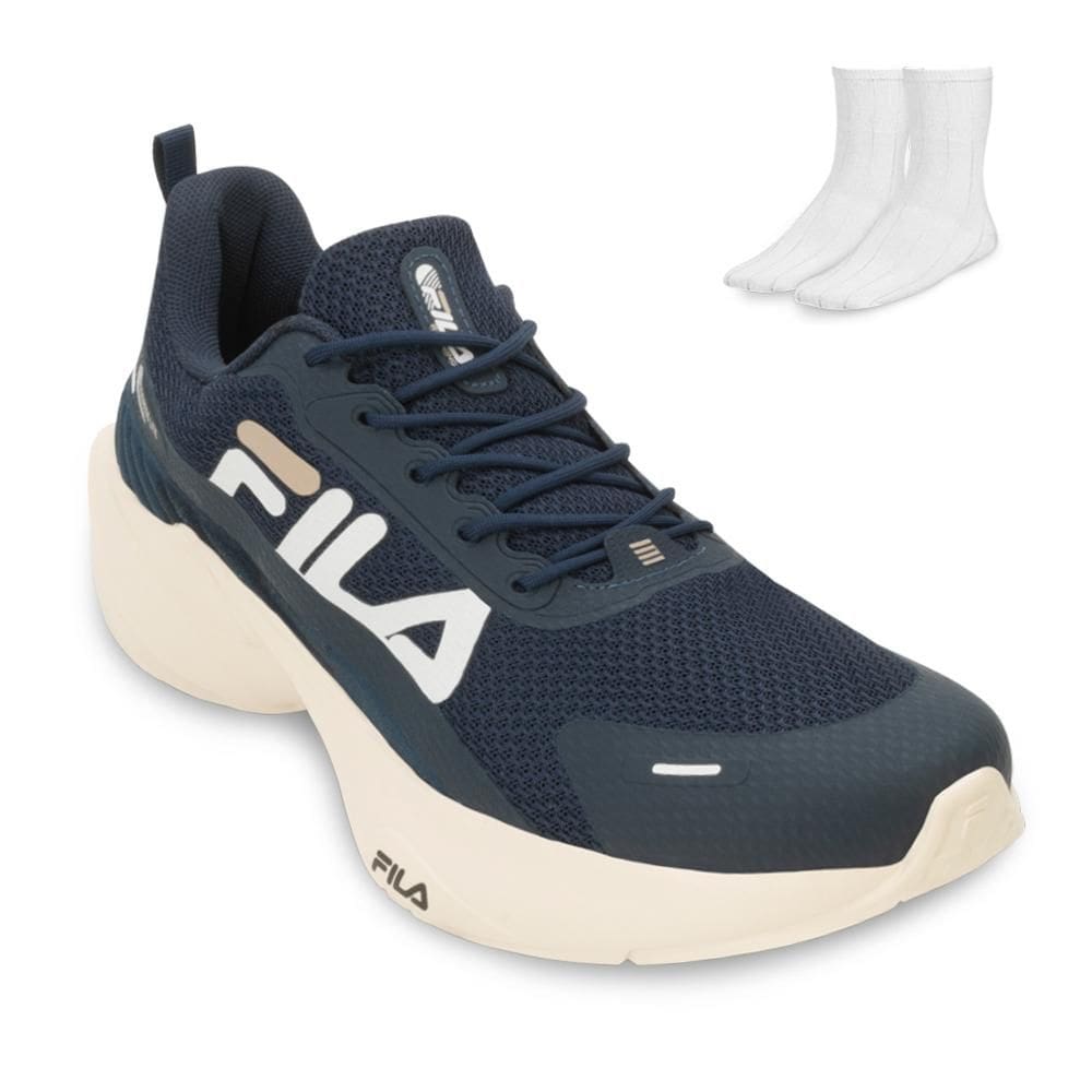 Tênis Fila Progress Lite e Meia FL25