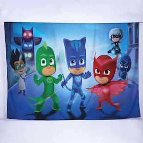 Painel de Festa Retangular PJ Masks Diversas Medidas - Fera Print