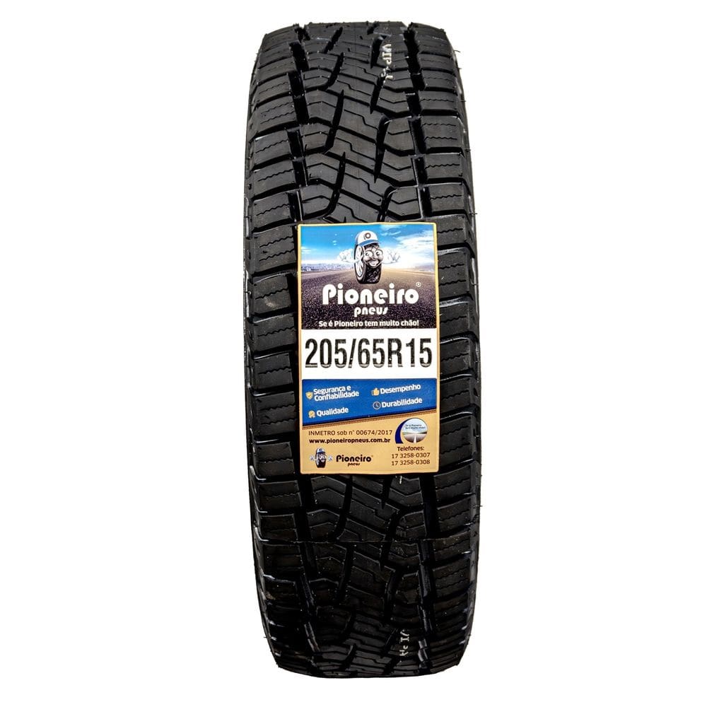 Pneu Aro 15 - 205/65 R15 ATR - Com Inmetro - Marca Pioneiro