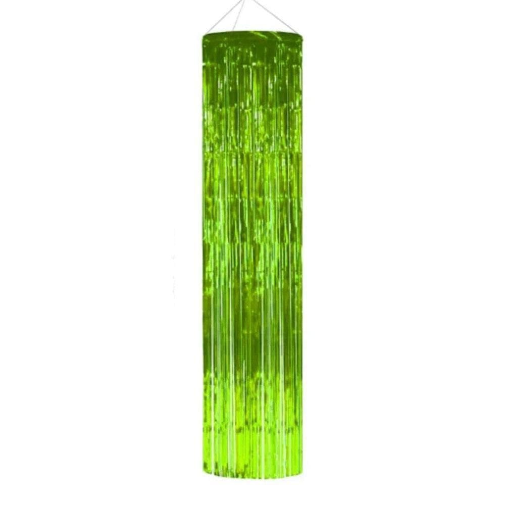 Lustre Metalizado 2 Metros Decorativo Festa Verde Kriat