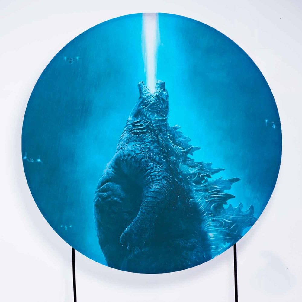 Painel Decorativo para Festa 1,80x1,80 metros Vesti Fácil com Elástico Godzila - Fera Print