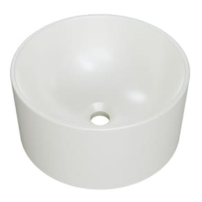Cuba Pia Para Banheiro Redonda 26cm Celine C08 Bege Mpozenato