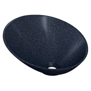 Cuba Pia Para Banheiro Meia Lua 39cm Thaís C08 Preto Granit Mpozenato