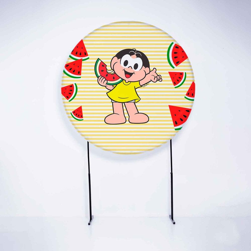Painel Decorativo para Festa 1,30x1,30 metros Vesti Fácil com Elástico Magali - Fera Print