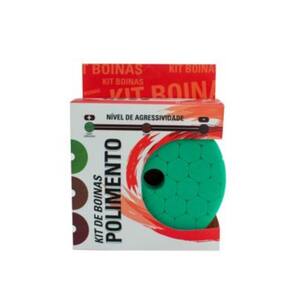 Kit 3 Boinas de Espuma Hex Corte - Refino - Lustro 5" SGT