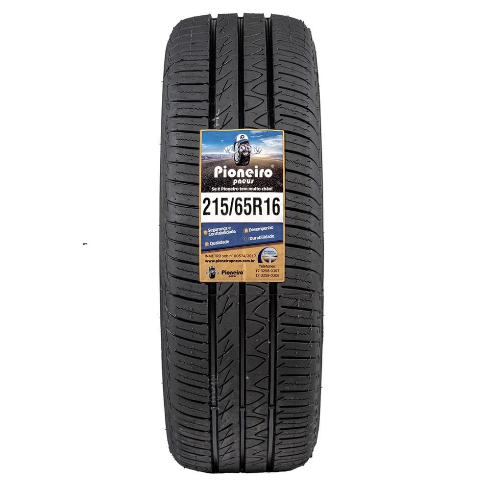 Pneu Aro16 - 215/65 R16 - COM INMETRO - MARCA PIONEIRO