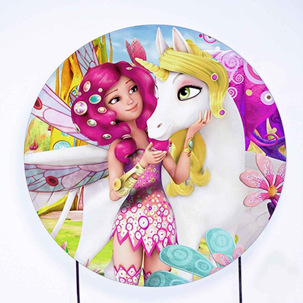 Painel Decorativo para Festa 1,50x1,50 metros Vesti Fácil com Elástico Mundo Mia - Fera Print
