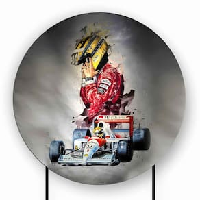 Painel Decorativo para Festa 1,50x1,50 metros Vesti Fácil com Elástico Fórmula 1 - Fera Print