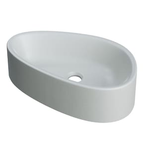 Cuba Pia Para Banheiro Gota 43cm Maitê C08 Cinza Mpozenato