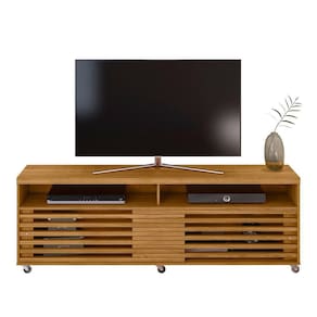 Rack Bancada De 65 Pol 182cm Tery Z10 Cumaru Mpozenato