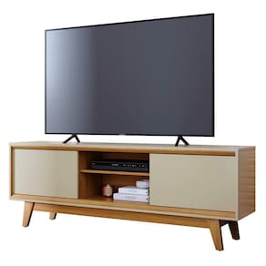 Rack Bancada De 70 Pol 164cm Gaia Z10 Cumaru Opala Mpozenato