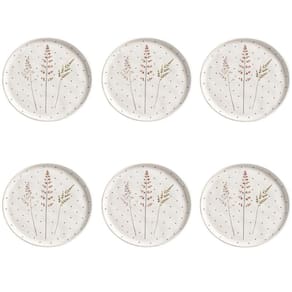 Conjunto De Pratos De Sobremesa 06 Peças Bio Floralis Porto