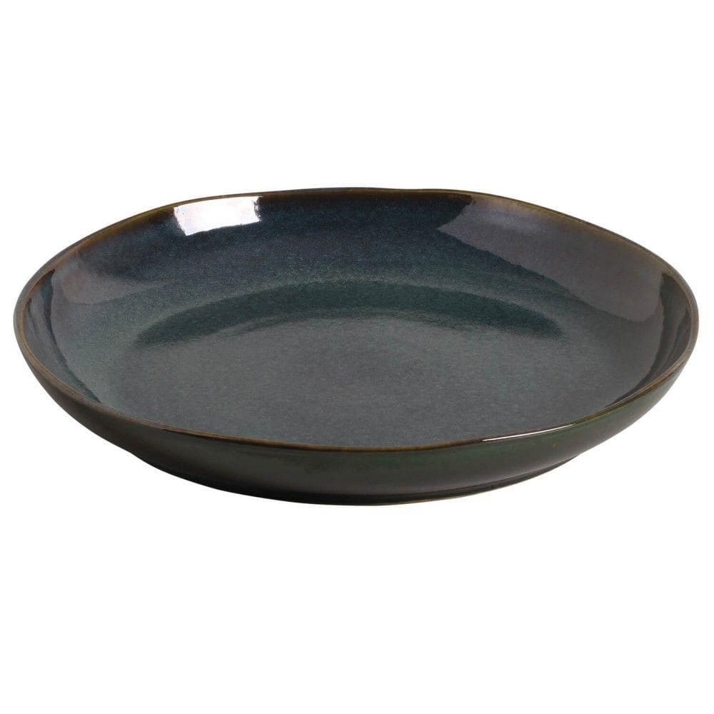 Travessa Redonda Grande 36 Cm Orgânico Oceano Porto