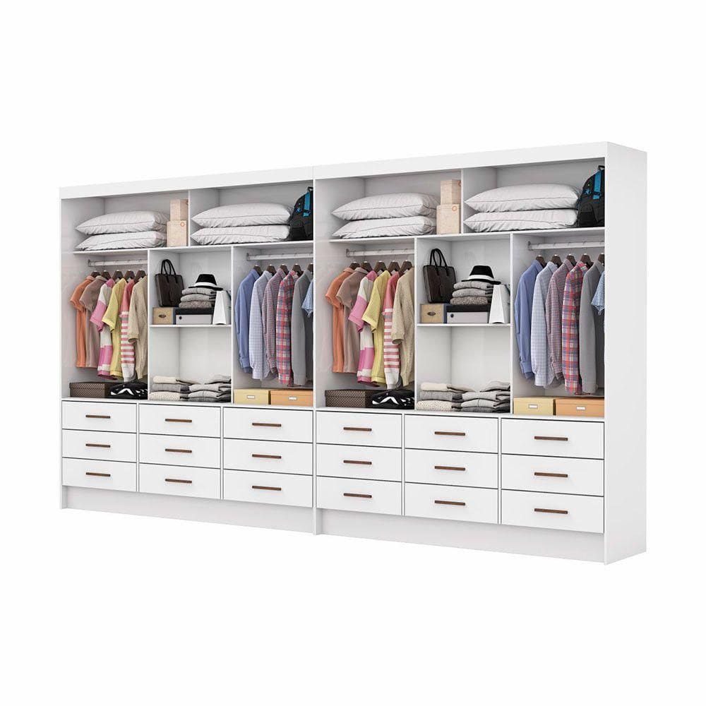 H7-sec豪華2枚セット Closet Sevilha 6 Portas Casal Duplo Premium | Casas Bahia