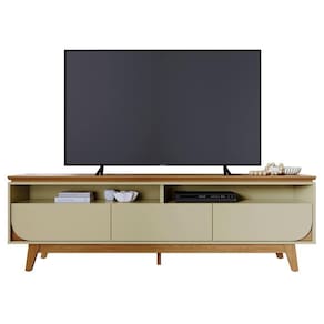 Rack Bancada De 75 Pol 200cm Celina Z10 Cumaru Opala Mpozenato