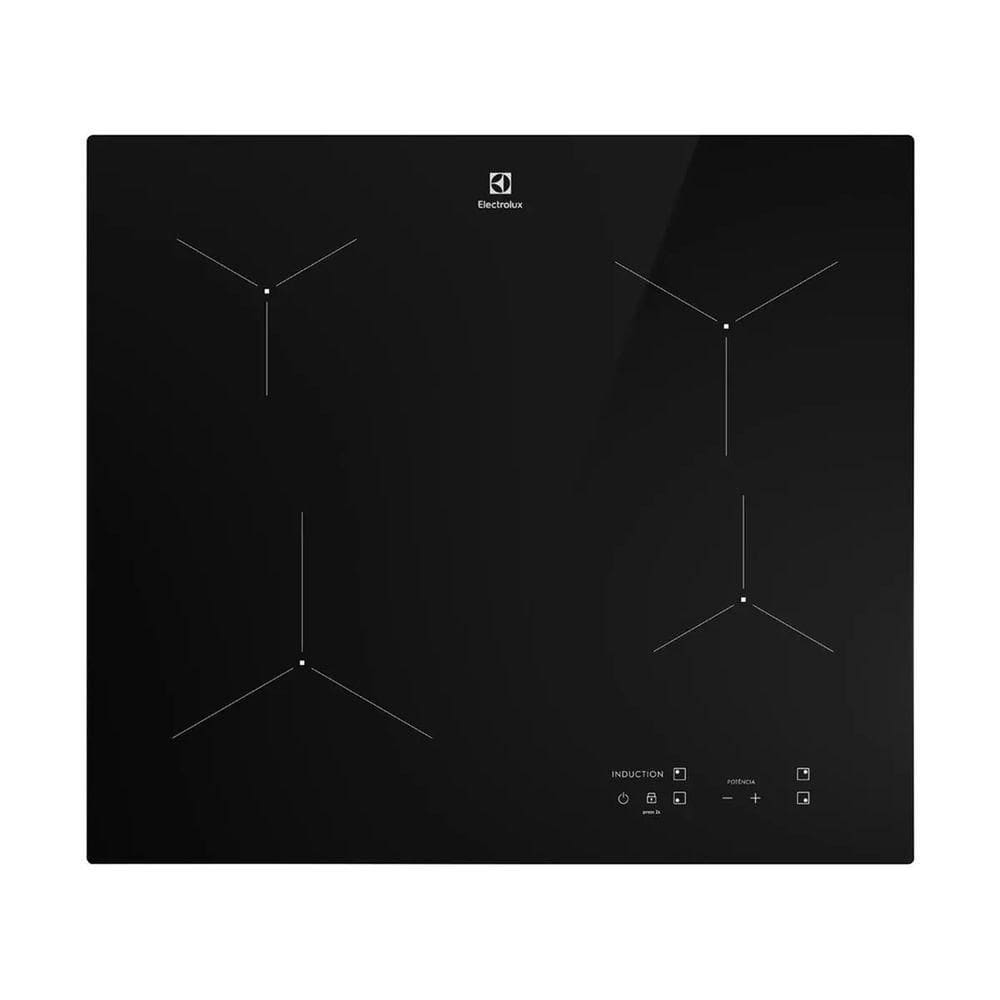 Cooktop 4 Bocas De Indução Electrolux Efficient Com Powerboost IE6LP 220V