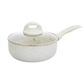 Panela Antiaderente Cerâmica Ibiza Vanilla 20cm - Casambiente