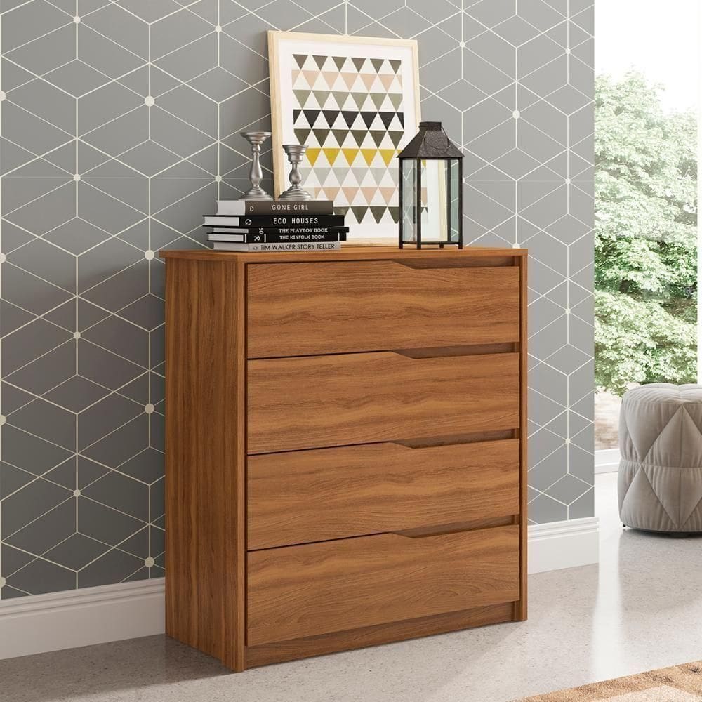 Cômoda 4 Gavetas Atria - Amendola Touch