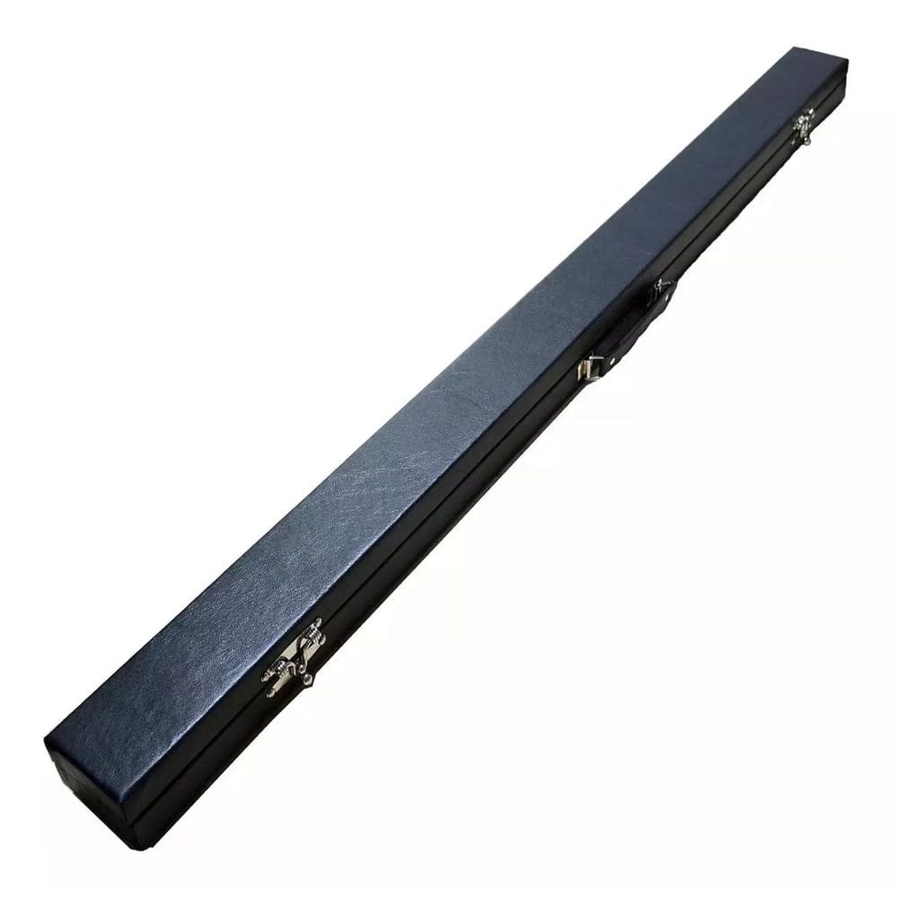 Estojo Case Maleta Para Tacos de Bilhar Sinuca 3/4 - Preto