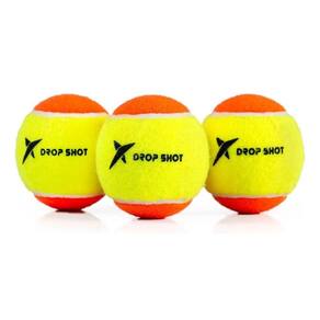 Bola Beach Tennis Drop Shot Itf Stage 2 Pro Com 03 Bolinhas