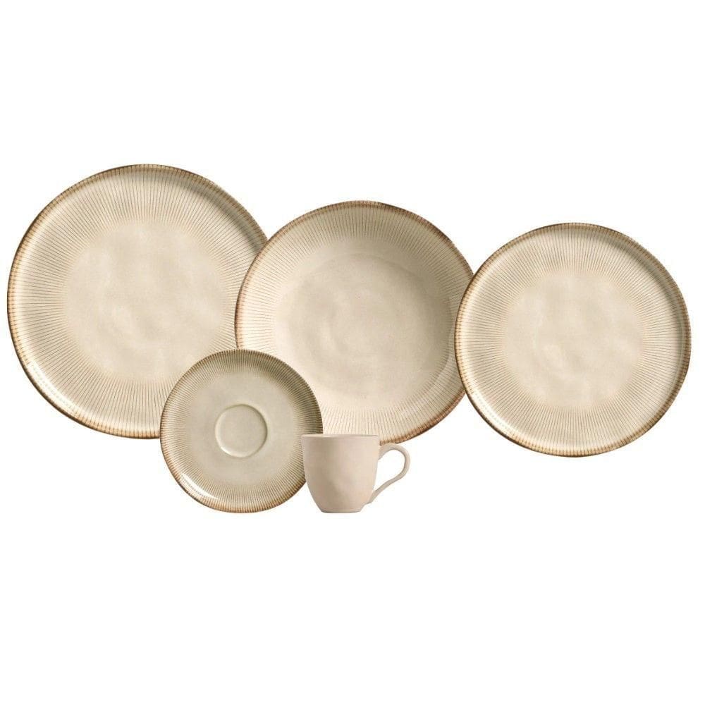 Aparelho De Jantar 30 Peças Bio Raio Porto