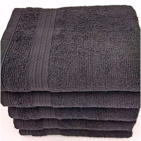 Toalhas Rosto Lmpeter 48x75cm Preto - 12 Unidades
