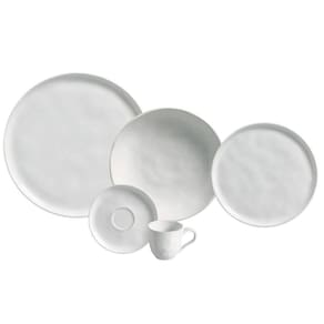 Aparelho De Jantar 20 Peças Bio New White Porto
