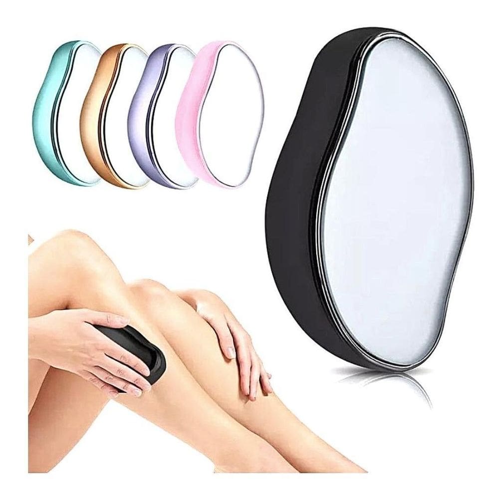 Depilador de Cristal Portátil Reutilizável Indolor Unissex