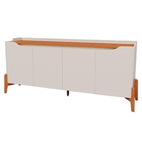 Aparador para Sala Buffet Studio 1.6 Off White Nature - Imcal