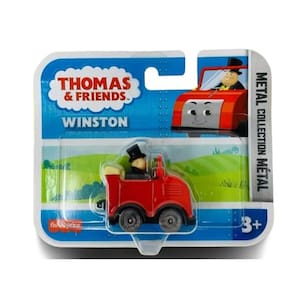 Trem de metal fundido Thomas & Friends Winston Push Along 7,62 cm