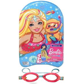 Kickboard de natação Float & Splash Kids` Pink Barbie Design