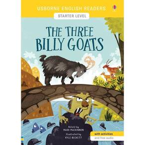 The Three Billy Goats - Usborne English Readers - Level Starter - Book With Activities And Free Audio