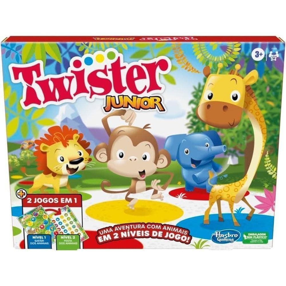 Jogo Twister Junior Hasbro F7478