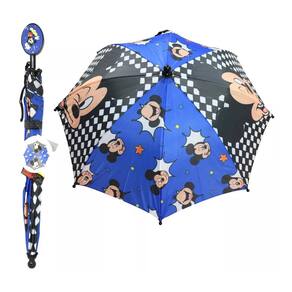 Guarda-chuva Disney Kids Lightning ou Mickey Mouse 3-6 anos