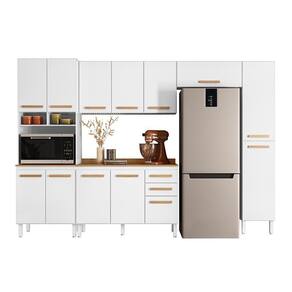 Cozinha Modulada Intenza Oni 5 Peças Branco - Nicioli Branco