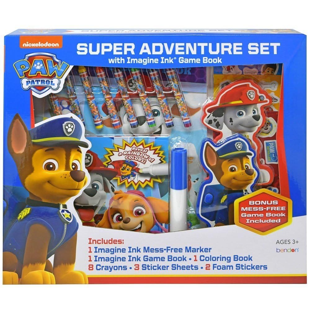 Conjunto de atividades Paw Patrol Super com tinta Imagine para crianças a partir de 3 anos