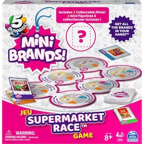 Jogo Spin Master 5 Surprise Supermarket Race com 2 Minis