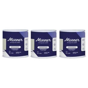 3 Un Esparadrapo Impermeavel Branco 5,0cm X 4,5m Missner