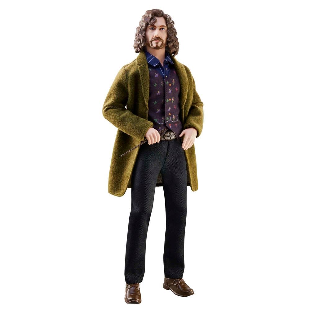 Boneca colecionável Mattel Harry Potter Sirius preta 25cm