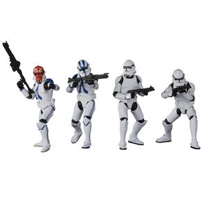 Boneco de ação STAR WARS The Vintage Collection, pacote com 4, 9,5 cm